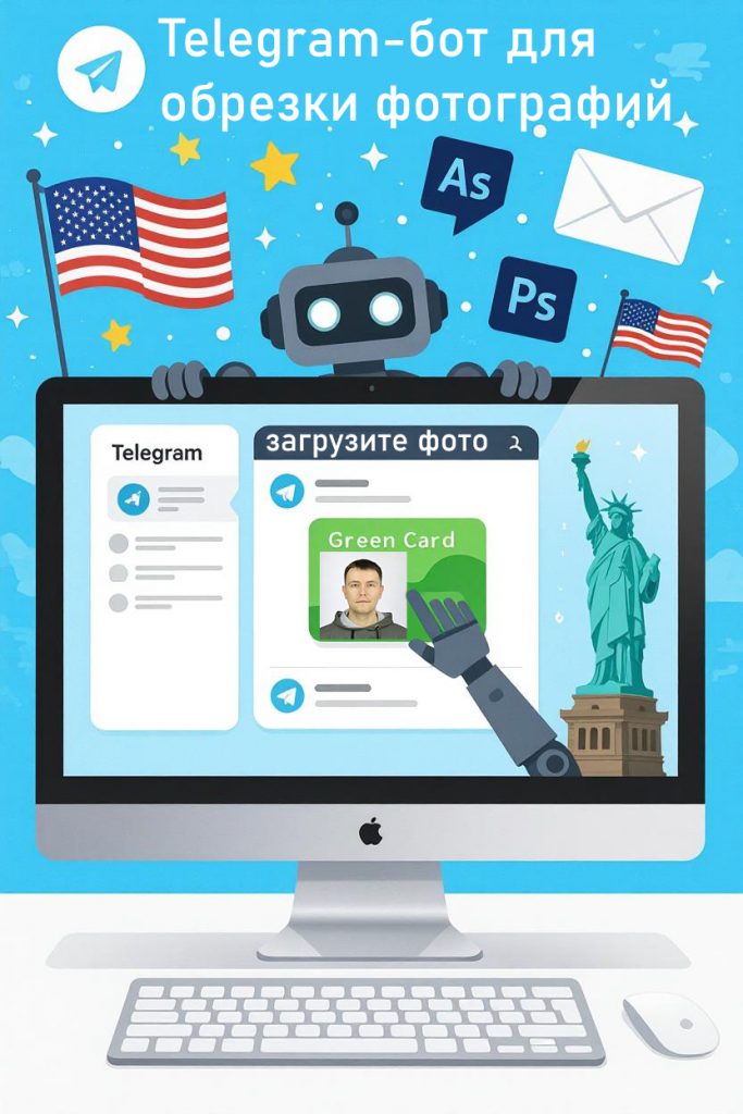 Бесплатная обрезка фотографий на гринкарту!